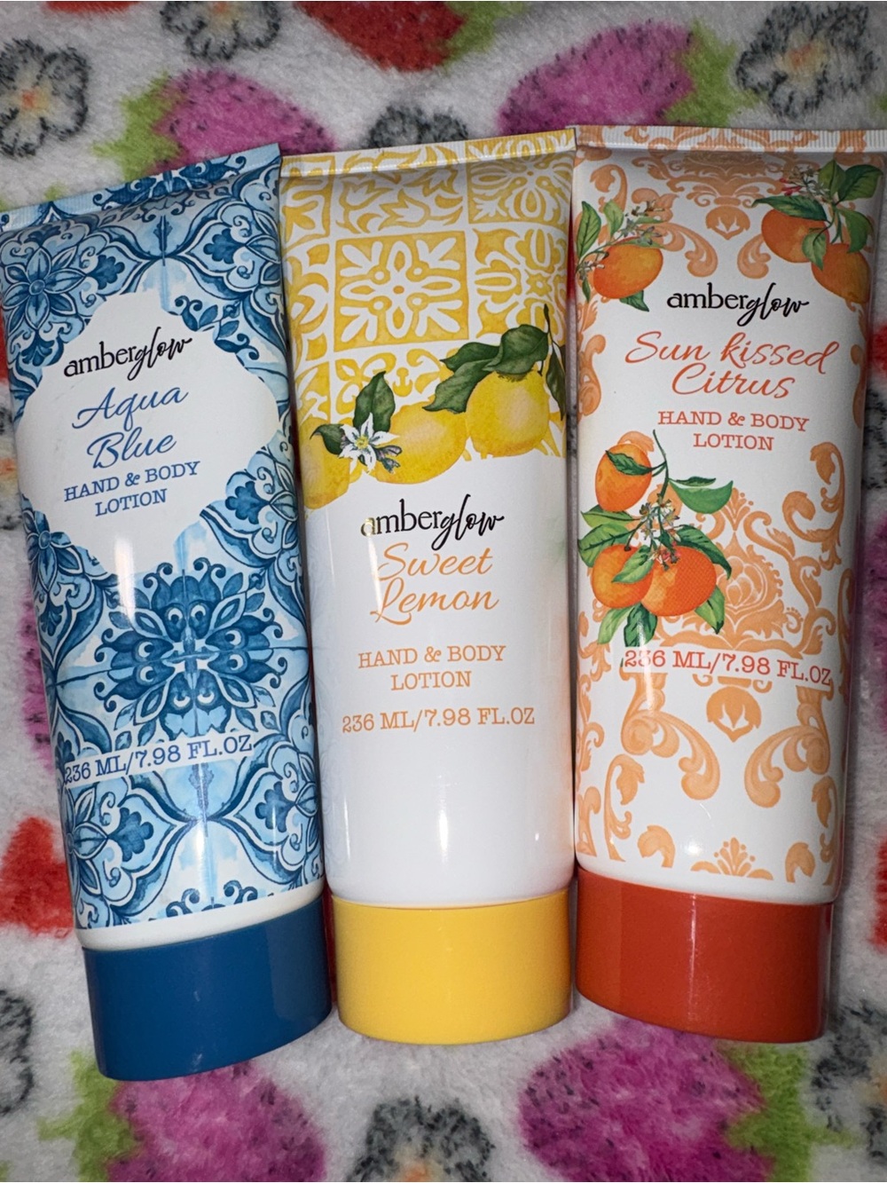 Aqua Blue Hand & Body Lotion - Blue